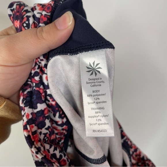 Athleta Chatarunga Floral Leggings Size Small - Picture 7 of 9